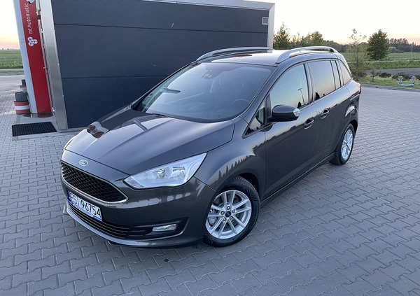 Ford C-MAX cena 63900 przebieg: 75000, rok produkcji 2018 z Sieradz małe 667